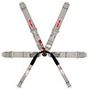 Lever CamLock 6-Point Individual Harness 62" Lap Belt Pull-Up Lap Belt Adjusters - image 1