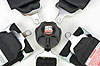 Rotary Camlock 5-Point Dragster Harness Nomex Covered Belts - image 3