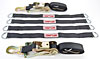 Axle Ratchet Tie-Down & Strap Kit 2) Axle Ratchet Tie-Downs - image 1