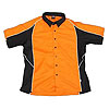 Talladega Crew Shirt Orange & Black - image 1