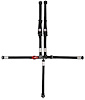3B22PIKX D3 Off-Road 5-Point Safety Harness 2 in. Padded Straps [Black] - image 1