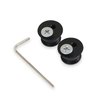 98024BK Locking Tearoff Posts - Black Black - image 2