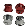 TEAR OFF W/SET SCREW RED - image 1