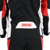 AS02121 Airspeed Suit Small - Black/Red/White - image 4