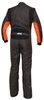 KZX Racing Suit, Small [Black/Orange] - image 2