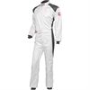HPD-1 Racing Suit 1-Piece White/Gray Medium SFI 3.2A/5 - image 1