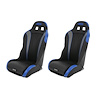 S104-307-2 Vortex II Off-Road Suspension Seats - Black/Black - Pair - image 1