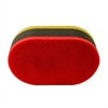 Tri-Color Dual Purpose Durafoam Applicator Pad - image 1