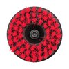 Carpet Brush with Drill Attachment Heavy Duty Red - image 3