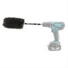 Power Woolie Synthetic Microfiber Wheel Brush with Drill Adapter - image 2