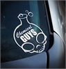 SMALL DECAL WHITE - image 1