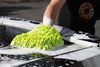 Chenille Microfiber Premium Scratch-Free Wash Mitt Lime Green - image 2