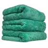 Edgeless Microfiber Towels Green 3 Pack - image 1