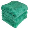 Edgeless Microfiber Towels Green 3 Pack - image 2