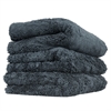Edgeless Microfiber Towels Black 3 Pack - image 1