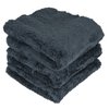 Edgeless Microfiber Towels Black 3 Pack - image 2