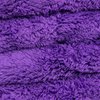 Edgeless Microfiber Towels Purple 3 Pack - image 3