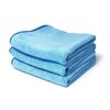 Super Plush Super Premium Microfiber Towels Blue 3 Pack - image 2