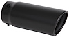Black Bolt-On Exhaust Tip Slant Cut - image 1
