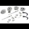 Convoluted Tubing Kit Chrome - image 1