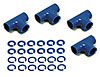 Convoluted Tee Kit w/Washers Will accept 1/2" or 3/8" & 1/4" - image 1