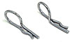 Hairpin Clips Triple Chrome-Plated - image 1