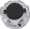 Oil Filler Cap Cover 2016-2018 Camaro L4/V6 2.0L/3.6L, SS V8 6.2L - Chrome With Carbon Fiber - image 1
