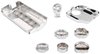 Engine Cap Cover Kit 2010-2015 Chevy Camaro - Chrome w/Carbon Fiber - image 2