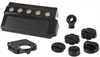 Engine Cap Cover Kit 2010-2015 Chevy Camaro - Gloss Black w/Carbon Fiber - image 1