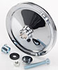 GM Chrome Power Steering Pulley Keyway, single groove - image 1