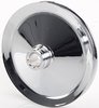 GM Chrome Power Steering Pulley Keyway, single groove - image 2