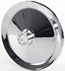 GM Chrome Power Steering Pulley Keyway, single groove - image 3