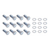 Intake Manifold Bolts Zinc Plated - image 1