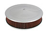 Round Air Cleaner Chrome Plated Steel - image 1
