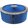 Xtra Flow Air Cleaner Assembly 14" x 5" Recessed Base: Top of lid is 4.9" above carb flange - image 1