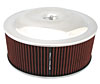 14 X 5 AIR CLEANER POLISHED ALUM - image 1