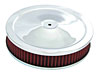 9 X 2 AIR CLEANER CHROME-RED hpR FILTER - image 1