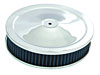 9 X 2 AIR CLEANER CHROME-BLUE hpR FILTER - image 1