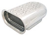 HOOD SCOOP FLAMES ALUMINUM - image 1