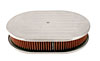Oval Air Cleaner Polished Aluminum - image 1