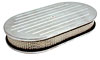 Oval Air Cleaner Polished Aluminum - image 1
