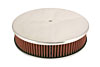 Round Air Cleaner Polished Aluminum - image 1