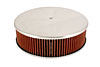 Round Air Cleaner Polished Aluminum - image 1