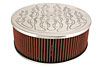 Round Air Cleaner Polished Aluminum - image 1