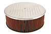 Round Air Cleaner Polished Aluminum - image 1