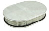 Oval Air Cleaner Polished Aluminum - image 1