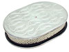 Oval Air Cleaner Polished Aluminum - image 1