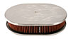 Oval Air Cleaner Polished Aluminum - image 1