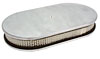 Oval Air Cleaner Polished Aluminum - image 1