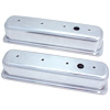 Polished Aluminum Valve Covers 1987-1995 Small Block Chevy (Centerbolt) Tall Smooth - image 1